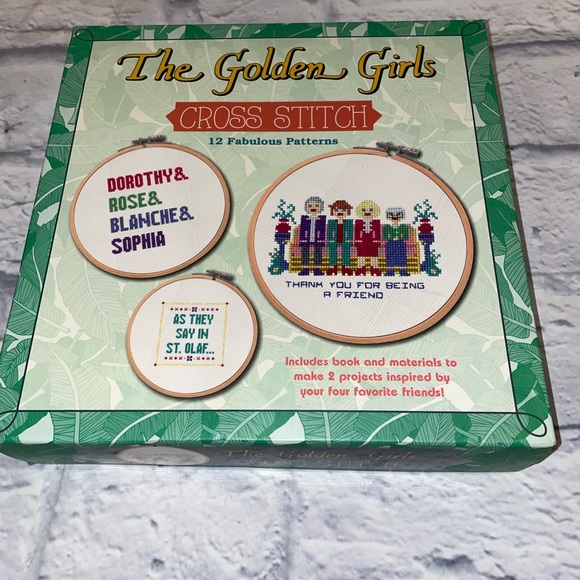 Golden girls cross stitch kit new - Picture 1 of 2